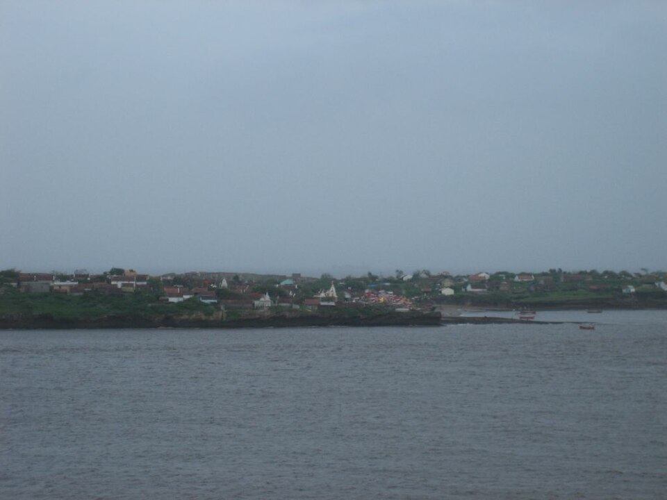 The island village from the water, 2006